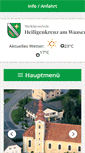 Mobile Screenshot of heiligenkreuz-waasen.gv.at